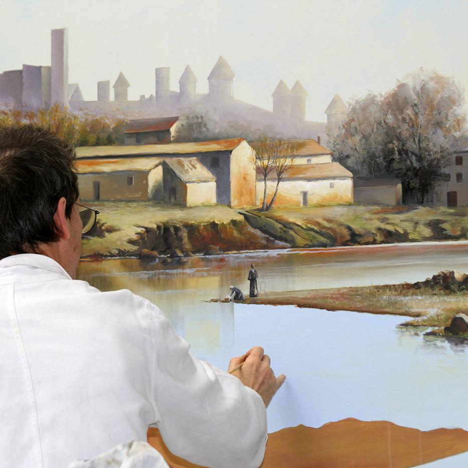 Cours de peinture Nantes - Jean-Yves JODEAU